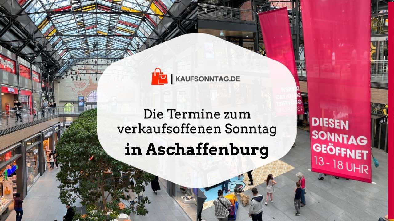 verkaufsoffener Sonntag