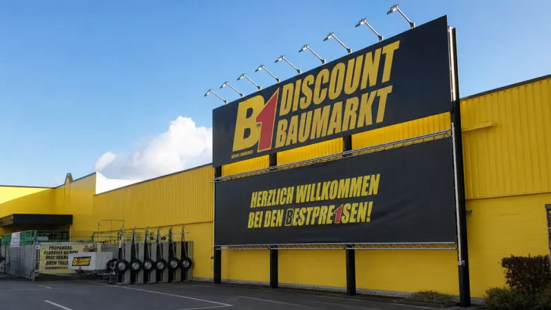 Verkaufsoffener Sonntag bei B1-Discount Baumarkt