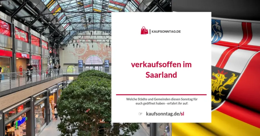 verkaufsoffener Sonntag Saarland