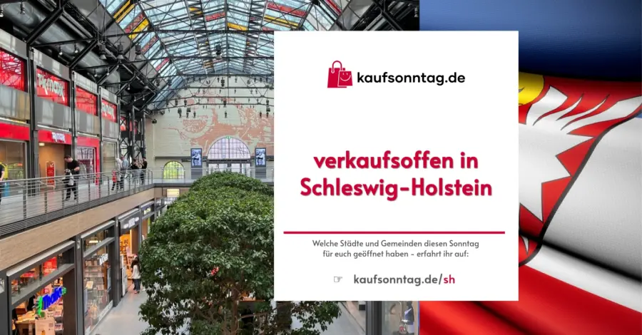 verkaufsoffener Sonntag Schleswig-Holstein
