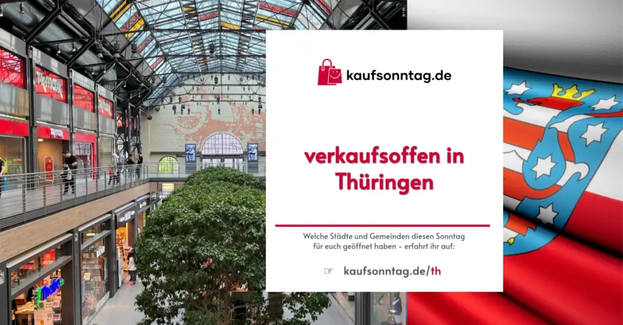 verkaufsoffener Sonntag Thüringen